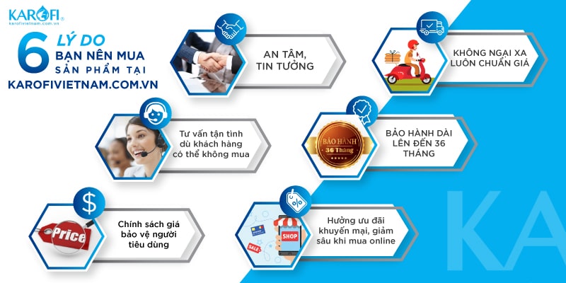 6 lý do nên mua hệ thống máy lọc nước công suất 1000l/h có tủ tại Karofi Việt Nam