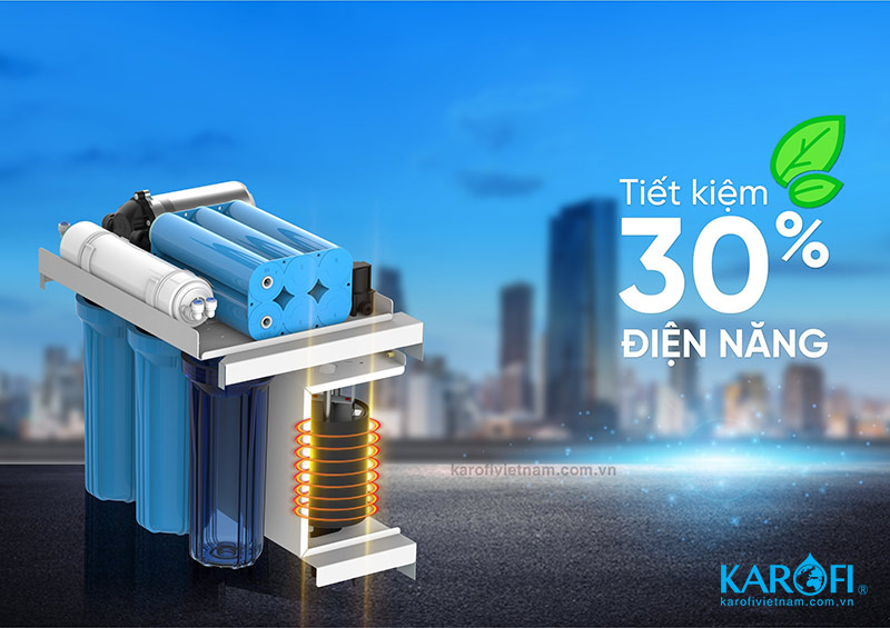 KAD-D50 Karofi tiết kiệm điện năng lên tới 30%