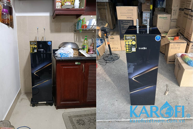 Hình ảnh thực tế máy lọc nước nóng lạnh Karofi KAD N89 ảnh 2