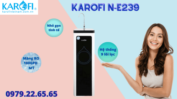 máy lọc nước karofi 9 lõi n-e239