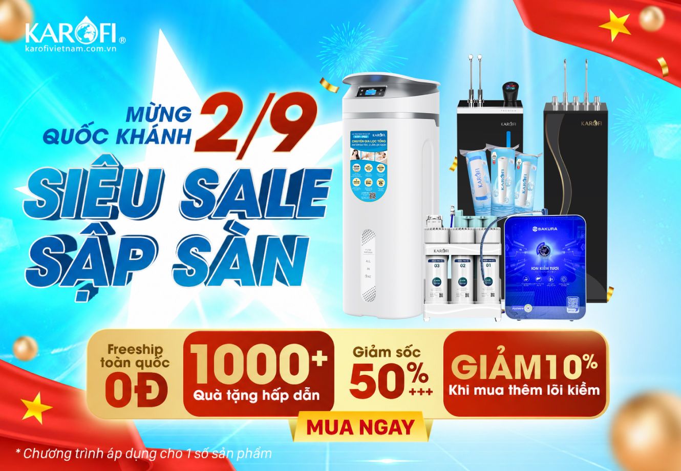 MỪNG QUỐC KHÁNH 2/9 - SIÊU SALE SẬP SÀN
