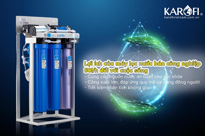 Lợi ích của máy lọc nước bán công nghiệp