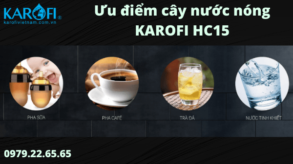 cây nước nóng lạnh hút bình có ưu điểm vượt trội