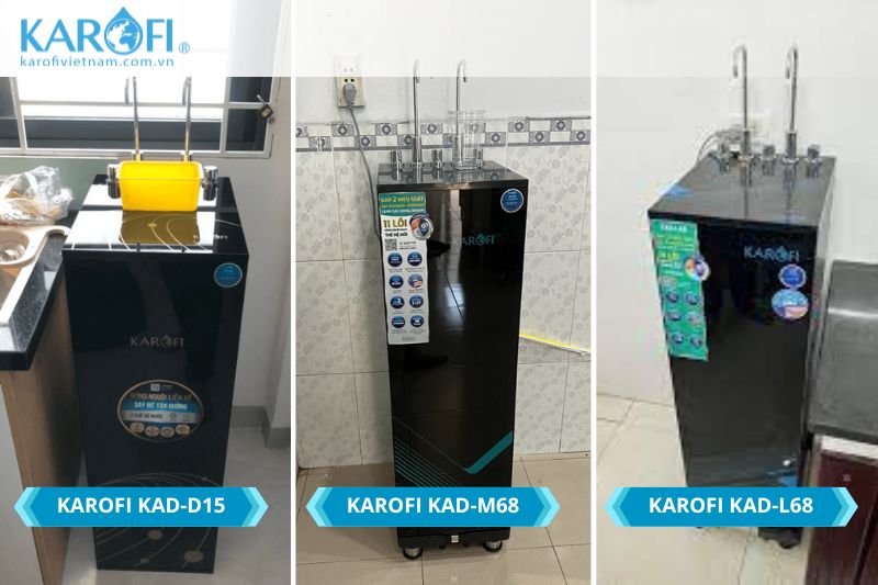 Thực tế các mẫu máy lọc nước nóng lạnh tại Karofi Việt Nam