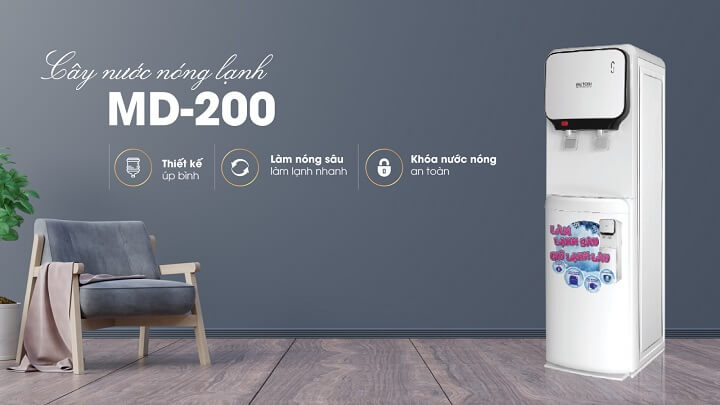 Cây nước nóng lạnh Mutosi MD-200