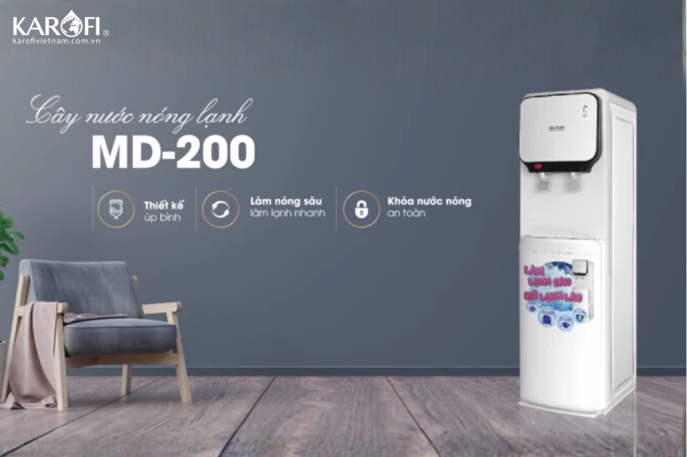Cây nước nóng lạnh Mutosi MD 200 - Ưu điểm vượt trội