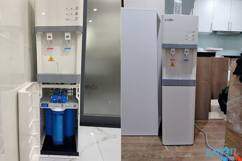 Hình ảnh thực tế lắp đặt máy lọc nước Karofi HCV200RO ảnh 1