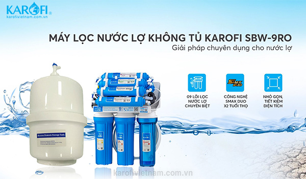 Máy lọc nước lợ Karofi KT-KBW-9RO 9 cấp lọc