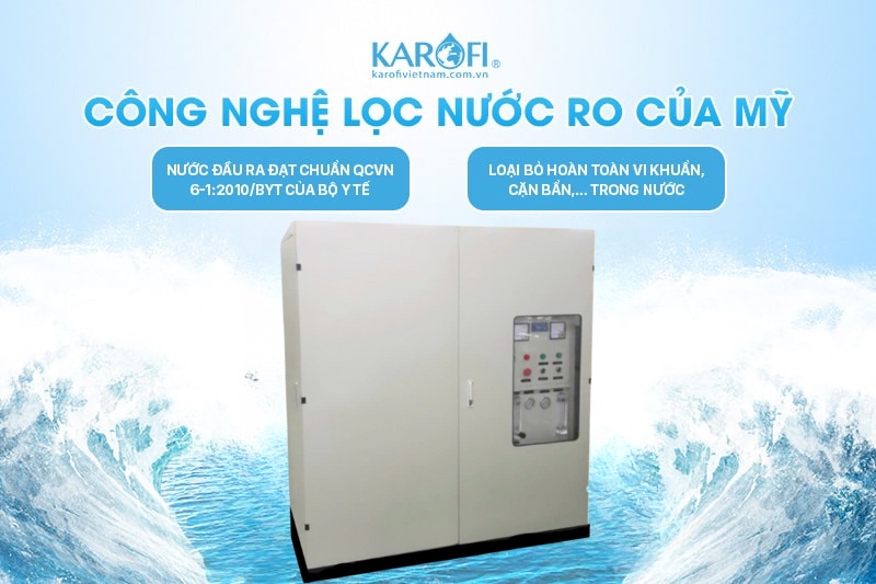 Lý do nên sử dụng máy lọc nước tinh khiết có tủ 250l/h