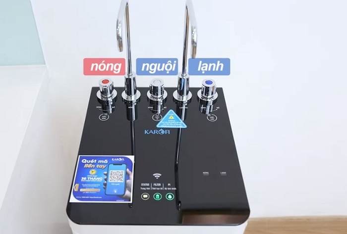 3 chế độ nóng - nguội - lạnh