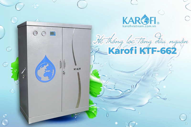 bộ lọc nước tổng Karofi KTF-662