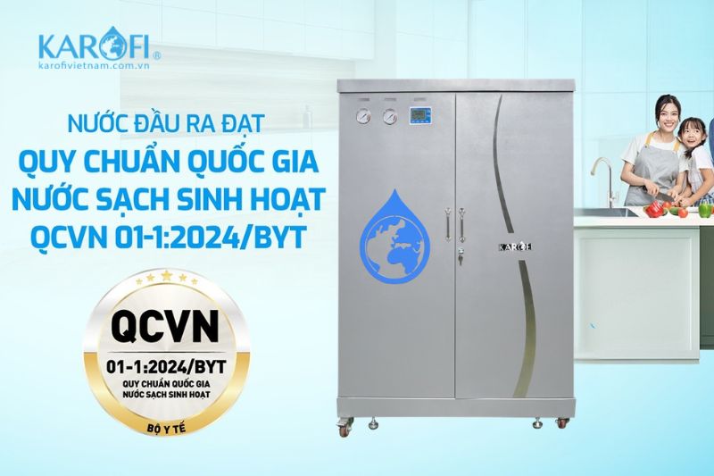 Lọc tổng Karofi KTF-662T đảm b&aacute;o chất lượng nguồn nước đầu ra