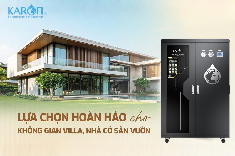 Hệ thống lọc tổng đầu nguồn Karofi KTF-662T