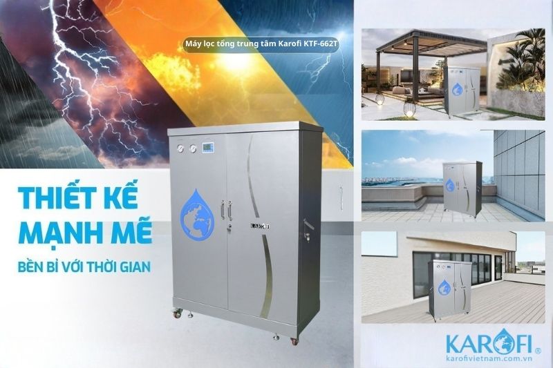 Hệ thống lọc tổng đầu nguồn Karofi KTF-662T