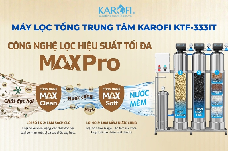 KTF-333IT xử l&yacute; triệt để kim loại nặng trong nước