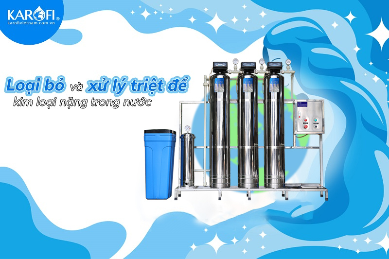 KTF-333I xử lý triệt để kim loại nặng trong nước