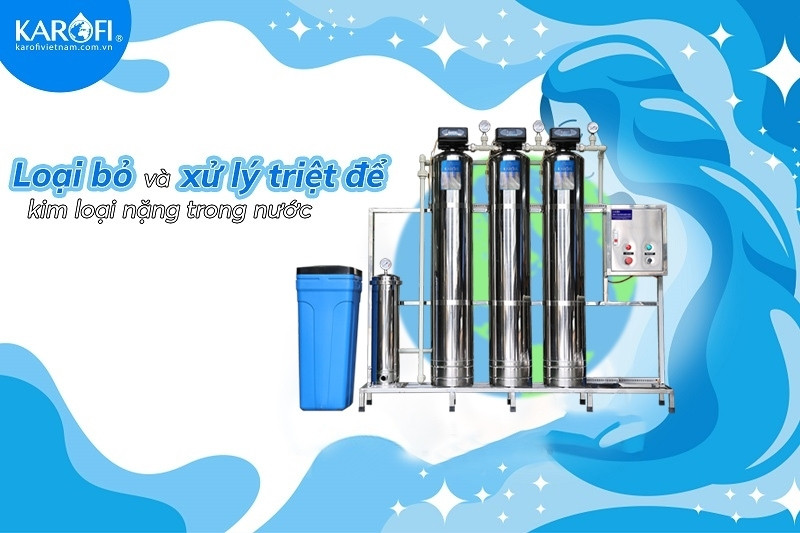 KTF-333IT xử lý triệt để kim loại nặng trong nước