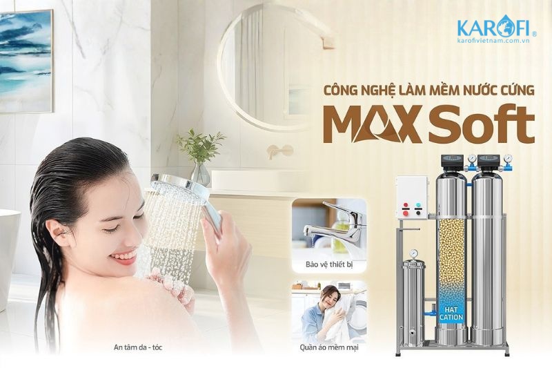 Hệ thống lọc nước tổng đầu nguồn Karofi KTF-332IT giúp loại bỏ các kim loại nặng