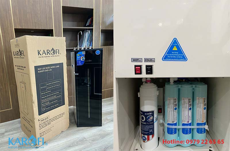 Hình ảnh sản phẩm thực tế máy lọc nước Karofi KAD-L56 ảnh 4
