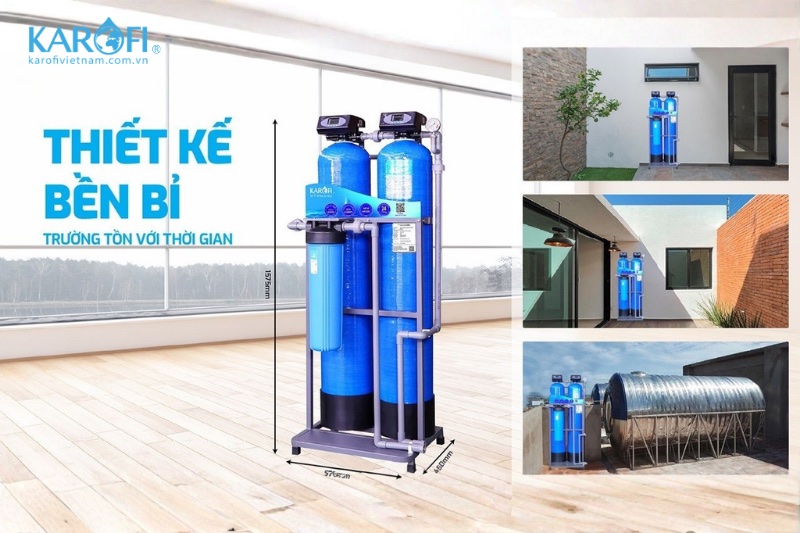 Hệ thống lọc tổng KTF-222CT c&oacute; thiết kế nhỏ gọn v&agrave; dễ d&agrave;ng lắp đặt