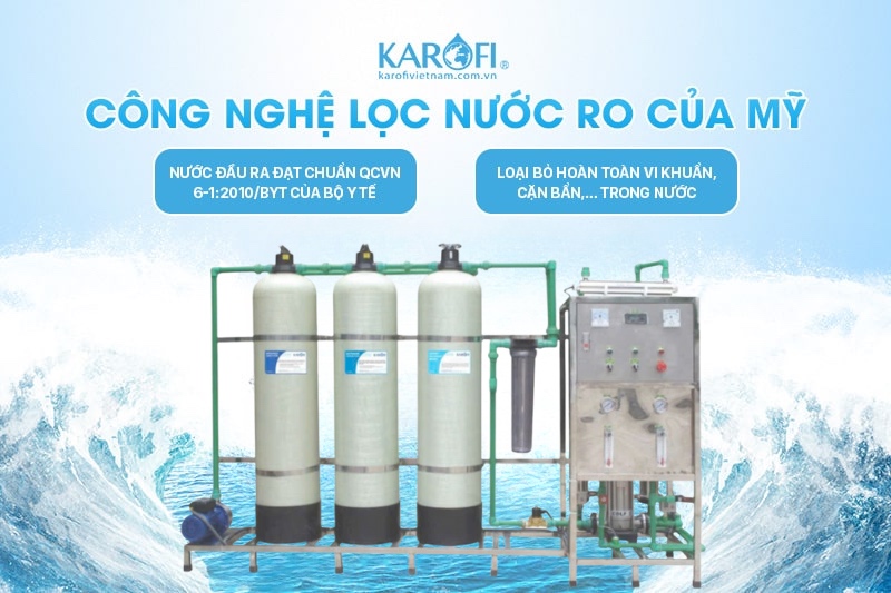 Karofi KCN-750 Công nghệ RO hiện đại cho nguồn nước đạt chuẩn