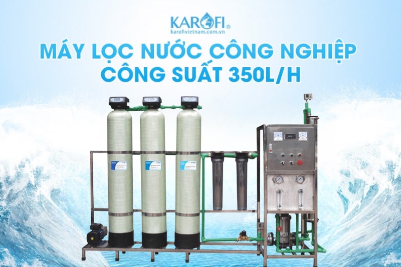 Hệ thống lọc nước RO công nghiệp công suất 350 lít/h KCN-350