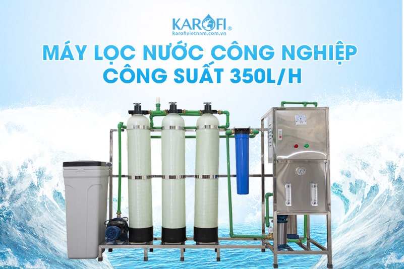 Hệ thống lọc nước RO công nghiệp công suất 350 lít/h KCN-350