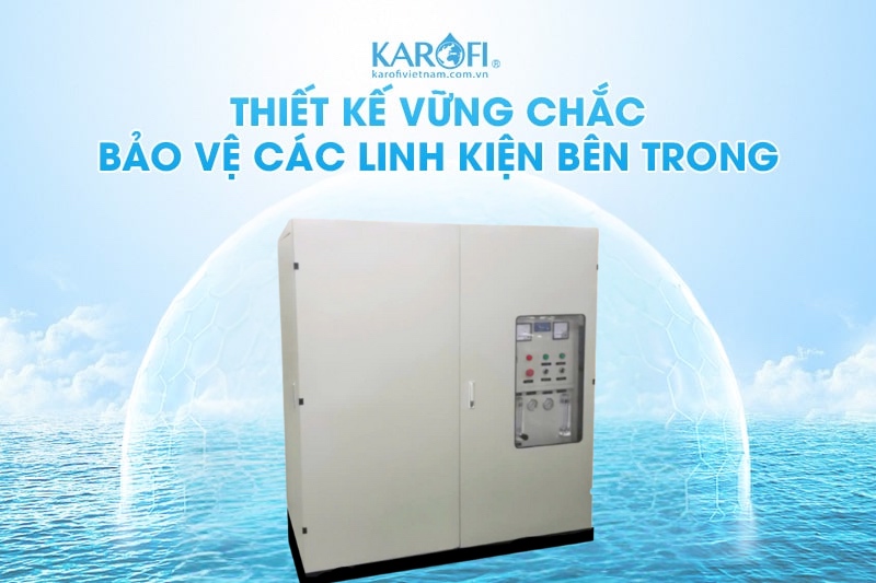 Hệ thống máy lọc nước công nghiệp RO KCN-150-T thiết kế vững chắc