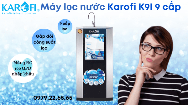 máy lọc nước karofi k9i-1a