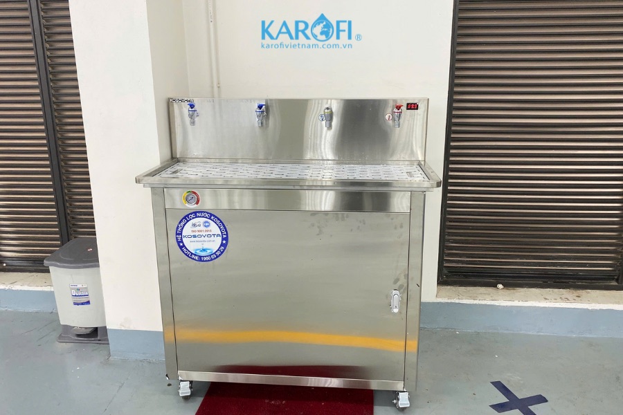 H&igrave;nh ảnh m&aacute;y lọc nước RO n&oacute;ng lạnh c&ocirc;ng nghiệp 50 l&iacute;t Kosovota MTL41100