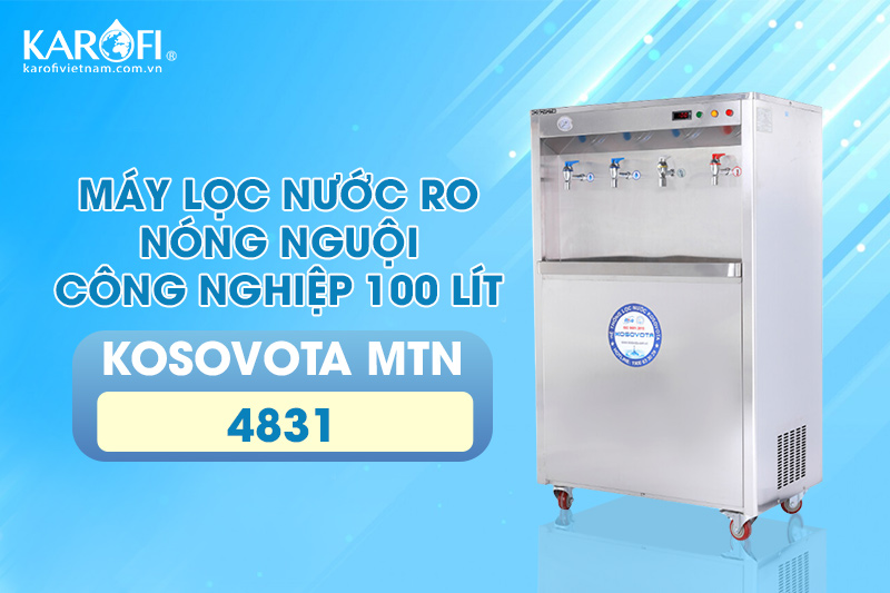 Kosovota MTN4831 là sản phẩm lọc nước được thiết kế chuyên dụng nhằm đáp ứng nhiều mục đích sử dụng