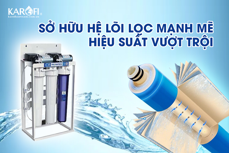 Prowatech PRTU50 có thiết kế hiện đại, độ thẩm mỹ cao