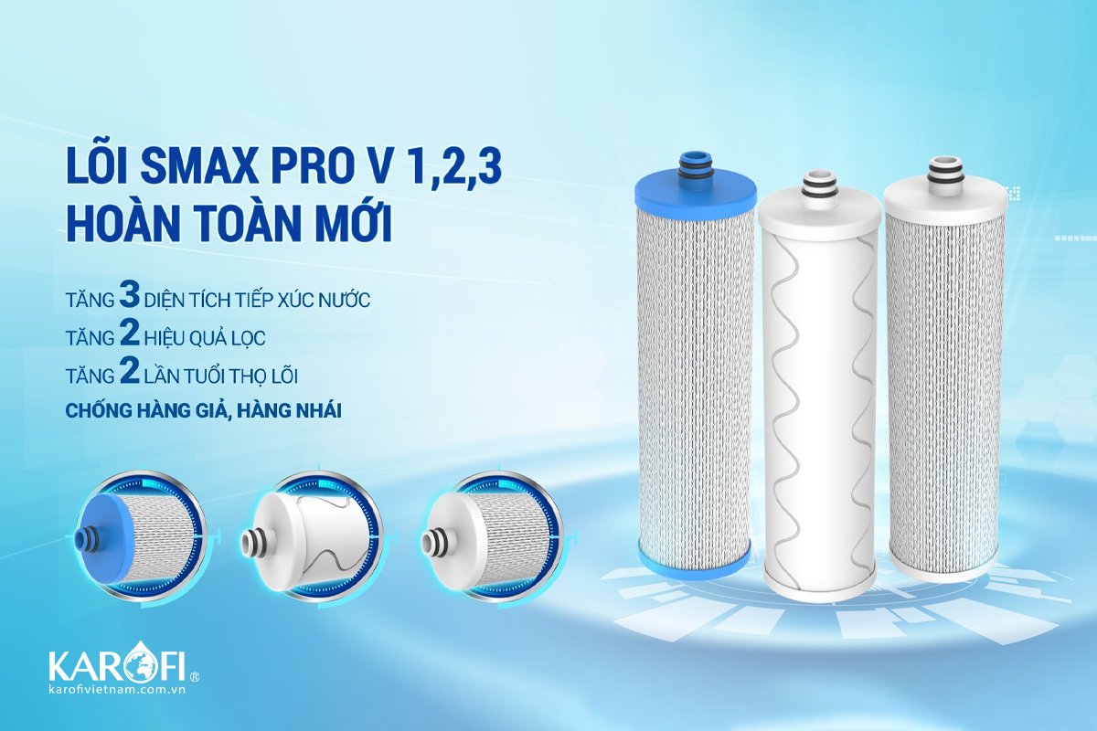 Bộ 3 Karofi Smax Pro V1,2,3