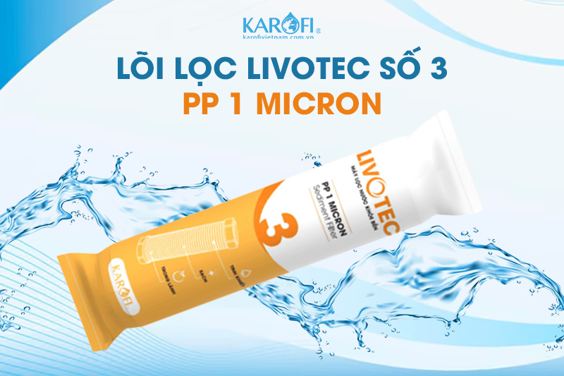 Lõi lọc Livotec số 1 - PP 5 micron