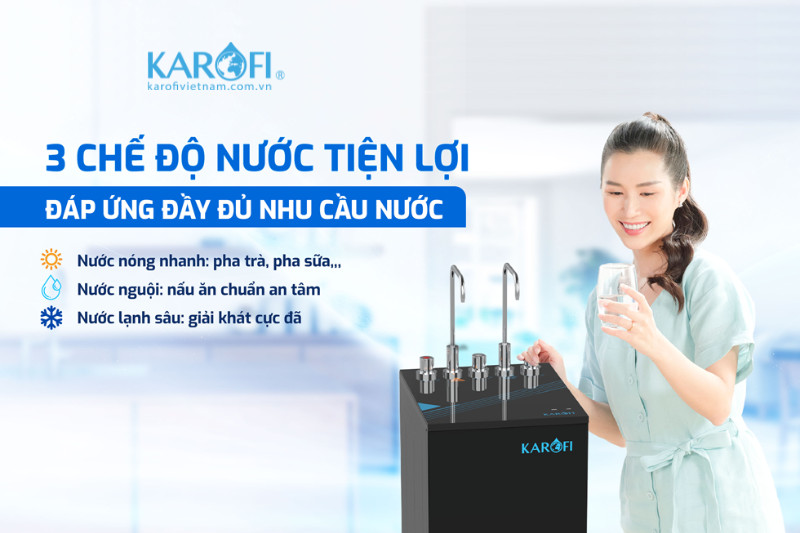 3 chế độ nước trong siêu phẩm Karofi KAD-L68