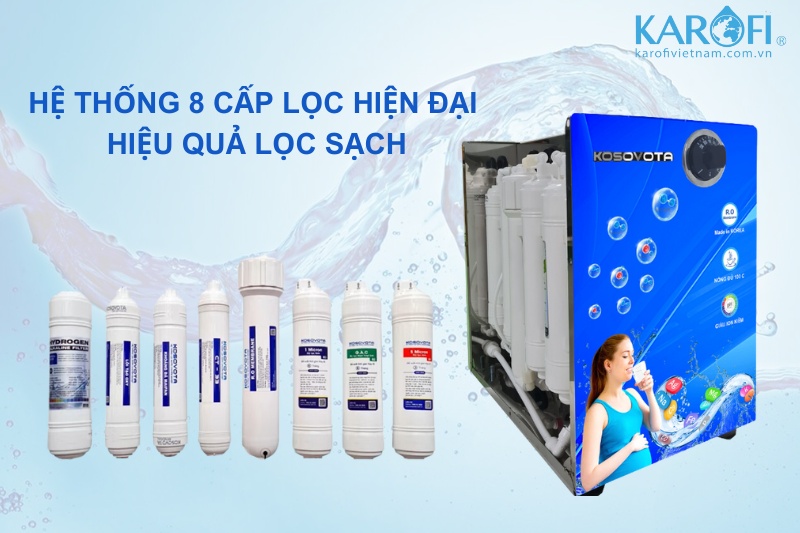 Kosovota KSV-GB2 mang đến cho gia đình bạn nguồn nước tinh khiết 