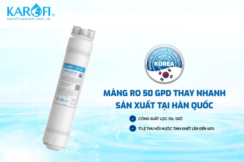 Lõi lọc RO Purifim sản xuất tại Hàn Quốc