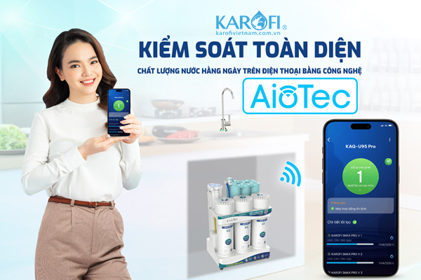 KAQ-U95Pro được tích hợp công nghệ AioTec