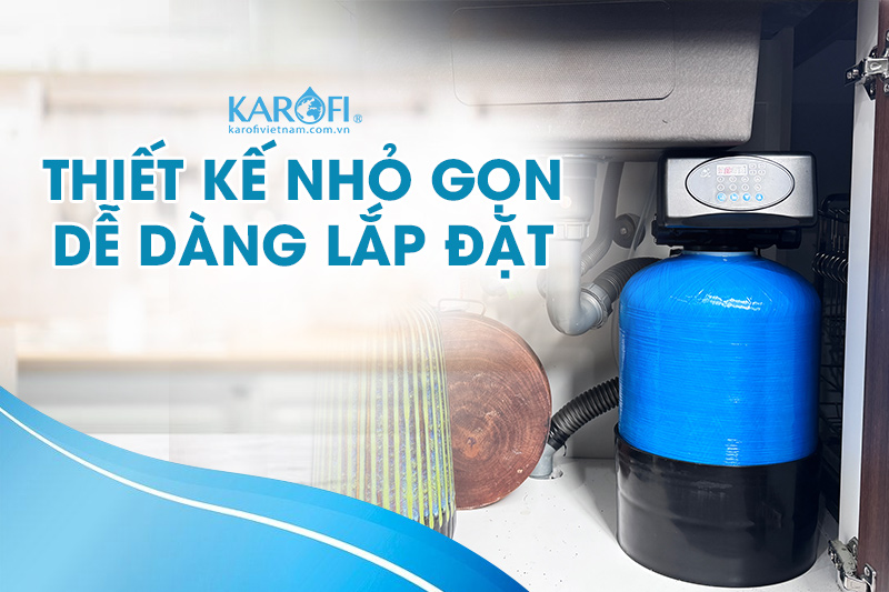 Thiết kế nhỏ gọn - dễ dàng lắp đặt