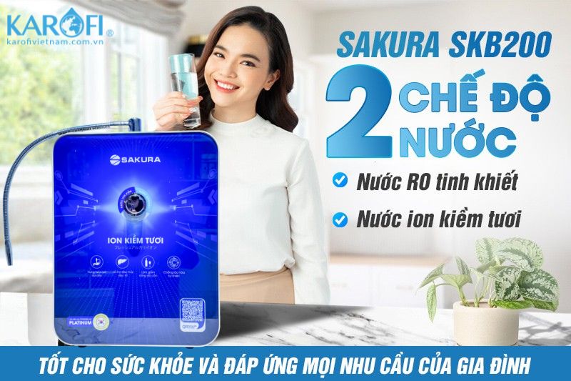Hai chế độ nước để mọi nhu cầu luôn được đáp ứng tốt nhất 