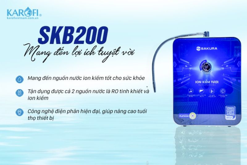 Sakura SKB200 là giải pháp hiệu quả và mang đến nhiều lợi ích cho người dùng
