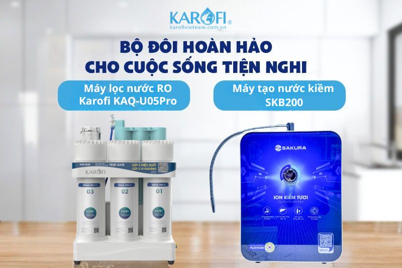 U05 Pro v&agrave; SKB200 gi&uacute;p cải thiện v&agrave; duy tr&igrave; sức khỏe to&agrave;n diện