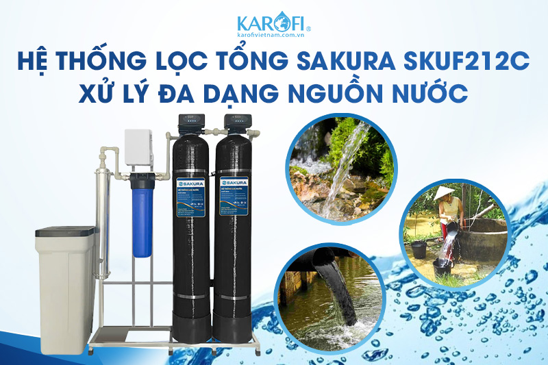 Lọc tổng Sakura SKUF212C được ứng dụng rộng rãi