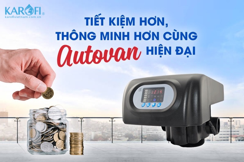 Van tự động giúp tiết kiệm thời gian và chi phí bảo dưỡng hệ thống