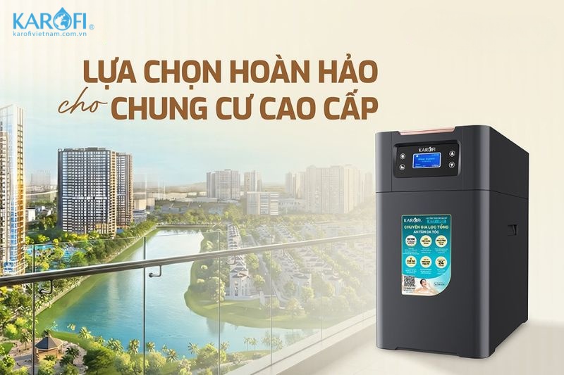 Lọc t&ocirc;̉ng trung t&acirc;m cao cấp Karofi KTF-P01-AIO