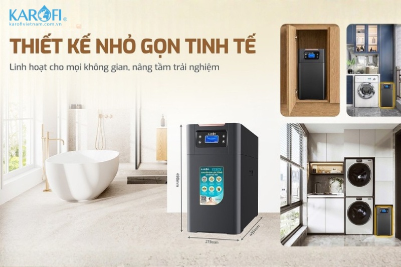Thiết kế tinh tế v&agrave; nhỏ gọn - n&acirc;ng tầm kh&ocirc;ng gian sống 