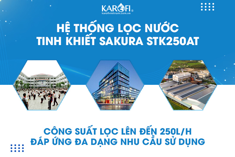 Sakura STK250AT phục vụ đa dạng nhu cầu sử dụng