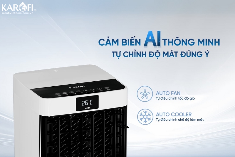 Công nghệ auto fan tự động điều chỉnh độ mát 