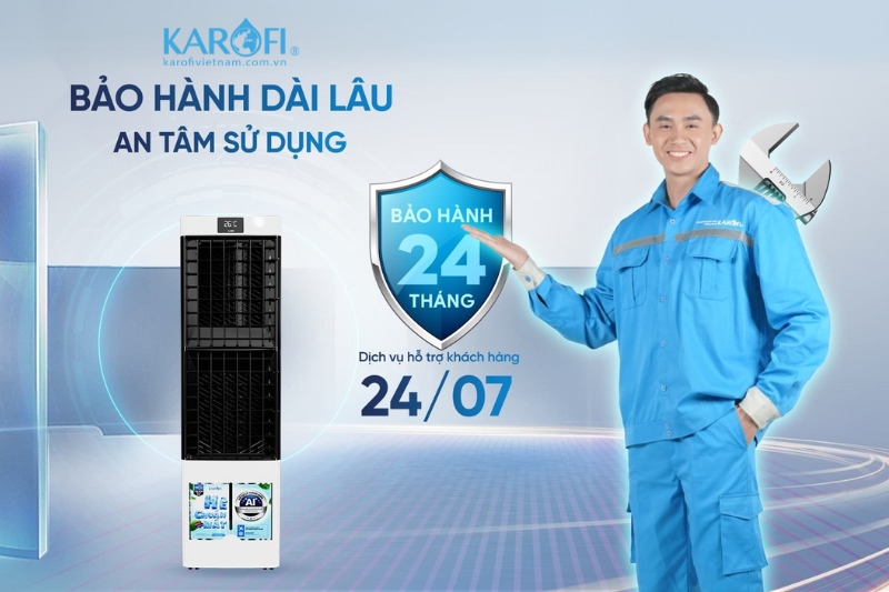 Bảo hành lên đến 24 tháng