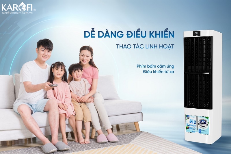 Dễ dàng điều khiển, thao tác linh hoạt